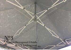 40mm六角三摺快速帳