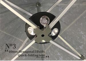 40mm六角三摺快速帳