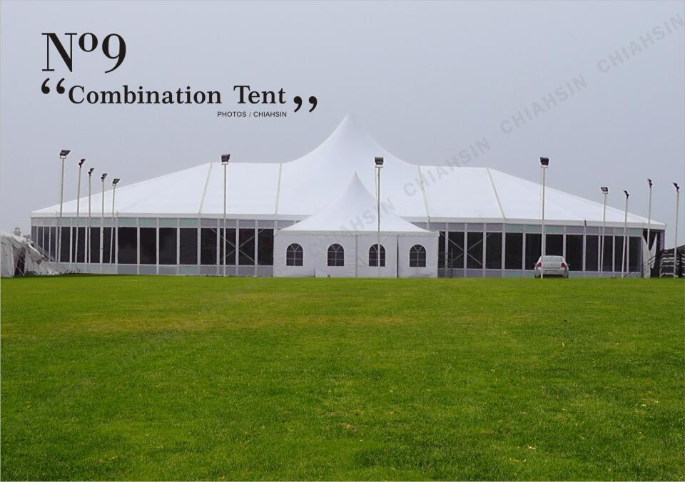 鋁合金弧頂篷房