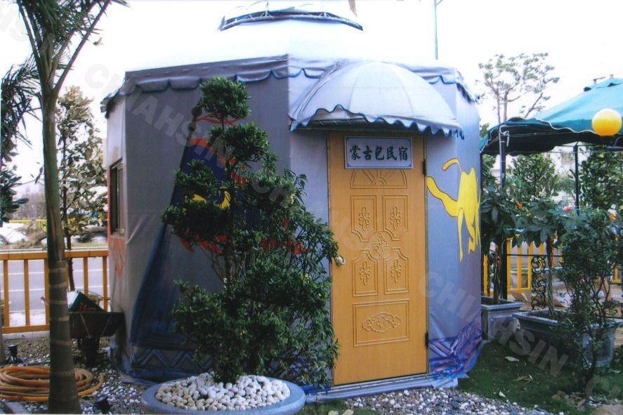 ▍蒙古包帳 ▍ ⟗ 戶外包廂(八卦型)