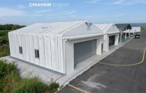 多向移動式伸縮帆布倉庫